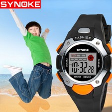 Boy Girl Multifunction LED Watch Kids Waterproof Digital Alarm Wrist Watch Gifts