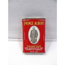Vintage Prince Albert Crimp Cut tobacco tin, ...