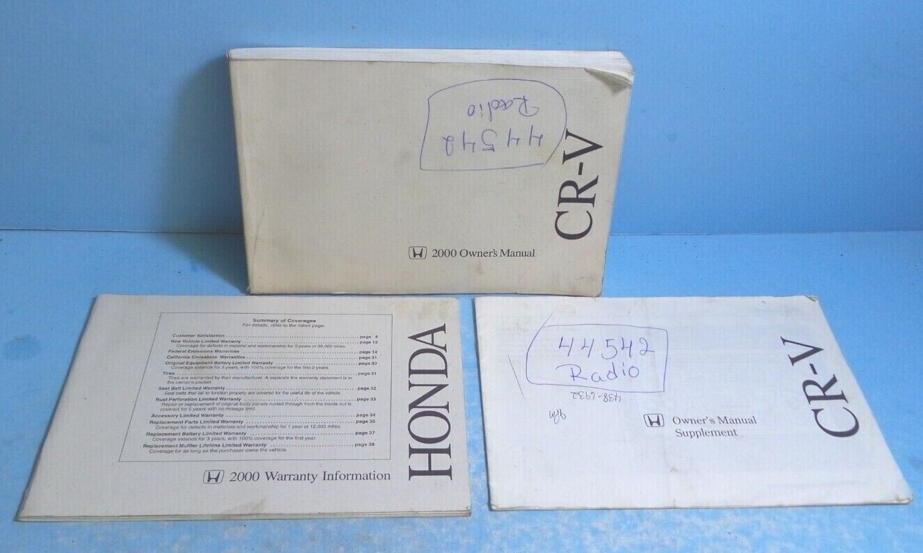 OEM HONDA 2002 - 2004 CR-V CRV FACTORY SERVICE MANUAL SHOP REPAIR