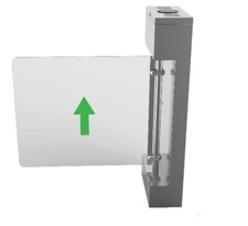 AVAX C90 Swing Gate Turnstile | High-Security Automatic Gate w/ Access Control