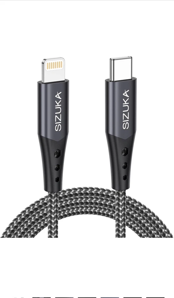 iPhone USB C Fast Charger Cable 3m - Image 2 of 3