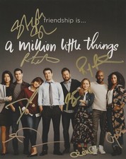 AMLT Million Things Giuntoli Szostak Roday Autographed Signed 8x10 Photo COA 