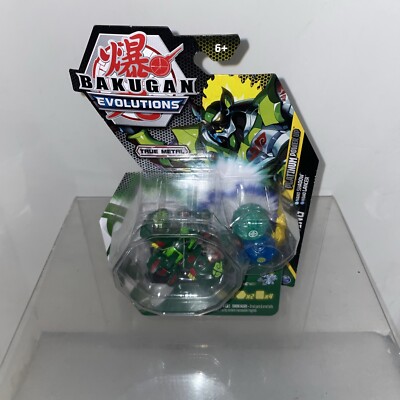 Bakugan Evolutions Platinum Series Griswing Nano Shadow & Lancer True Metal New