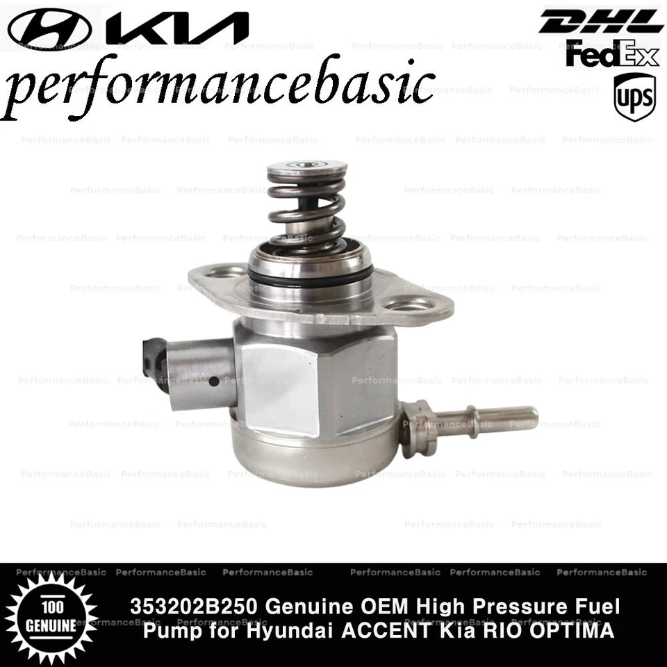 Bomba de combustível de alta pressão original do fabricante 353202B250 para Hyundai ACCENT Kia RIO OPTIMA - Imagem 2 de 2