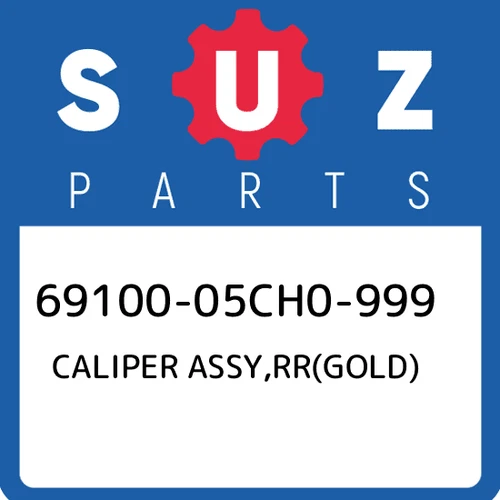 CALIPER ASSY, REAR | Includes Item(s) 2 - 10