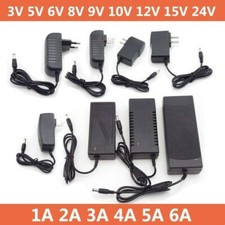 AC/DC 6V 8V 9V 10V 12V 15V 24V 1A-10A Power Supply Adapter Charger for LED strip