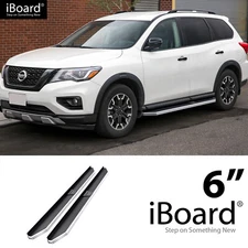 APS Running Board Polished 6" Fit Nissan Pathfinder 13-21