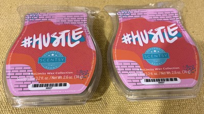 Lot of 2: Scentsy Wax Bars # Hustle # No Limits Wax Collection