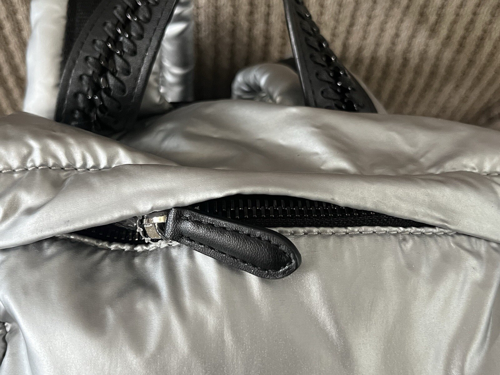 stella mccartney Silver  Multipocket Backpack - image 4