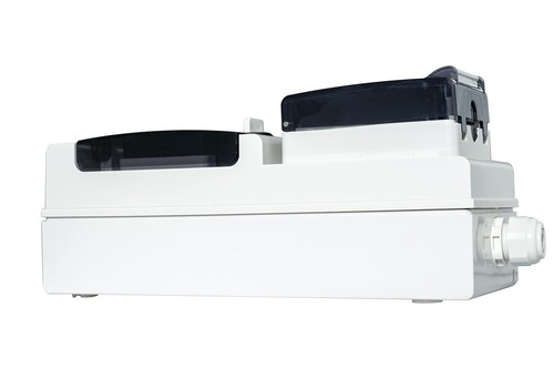 Toma de corriente para coches eléctricos, sistema de carga con contador de corriente digital LCD y FISch... - Imagen 4 de 6