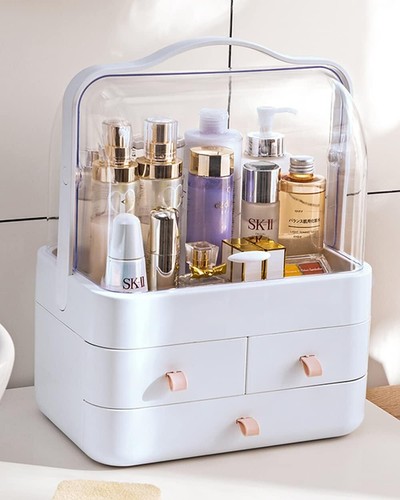 Schminkkoffer mit großer Kapazität und Schubladen, Kosmetik Aufbewahrungsbox DHL - Bild 9 von 15