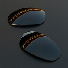 Black POLARIZED Replacement Lenses for Oakley Juliet Sunglasses 55mm