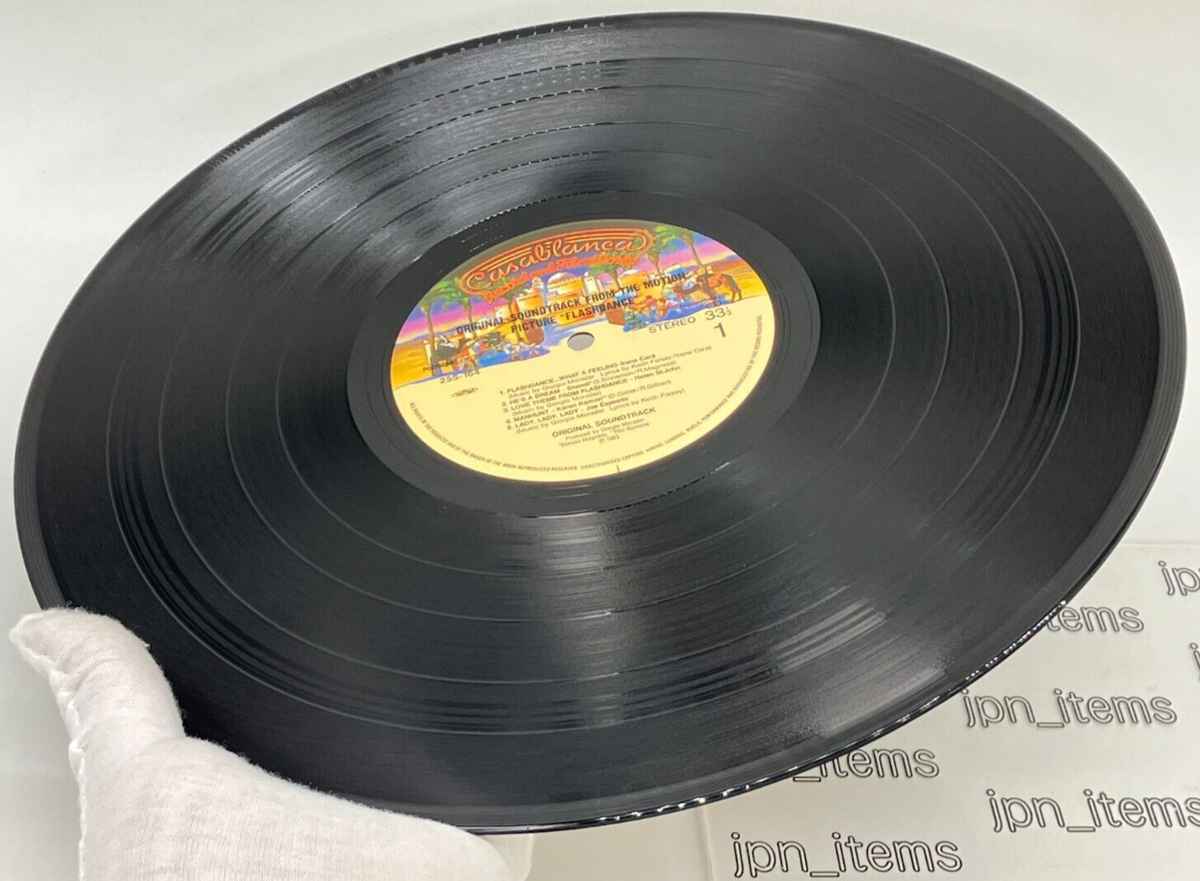 Flashdance Soundtrack LP Vinyl Record 1983 OBI 25S-164 OST