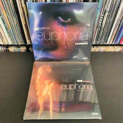 Euphoria - Music from the HBO Series Season 1 & 2 Vinyl LP Bundle NEW ...