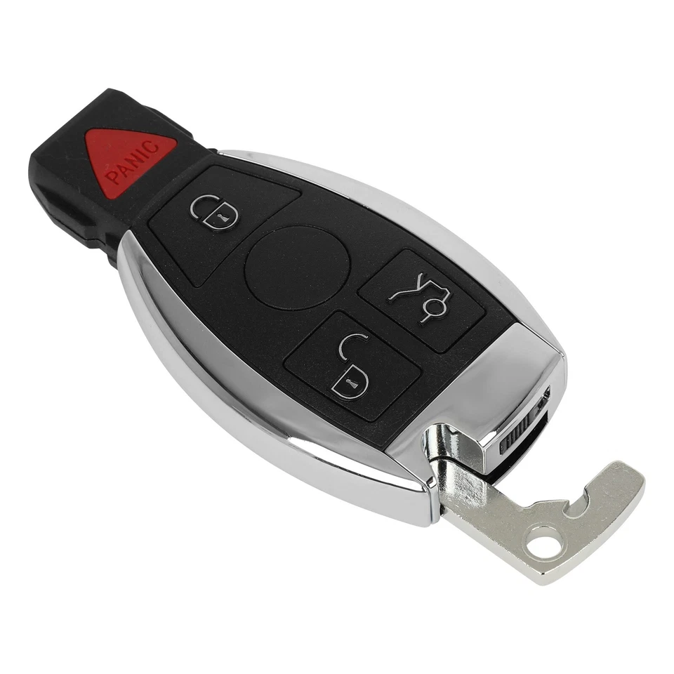 Llavero remoto estuche carcasa sin cortar para Mercedes Benz C/E/G/S/R/ML/CL 2006-2015 Foto 4 de 4
