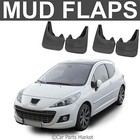Mud Flaps Splash guard for Peugeot 207 mudguard set of 4x front and rear
