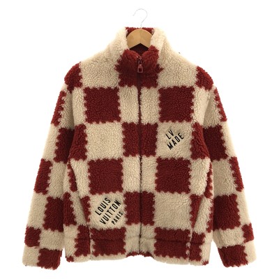 LOUIS VUITTON NIGO Damier fleece Blouson jacket S RM221M I03 