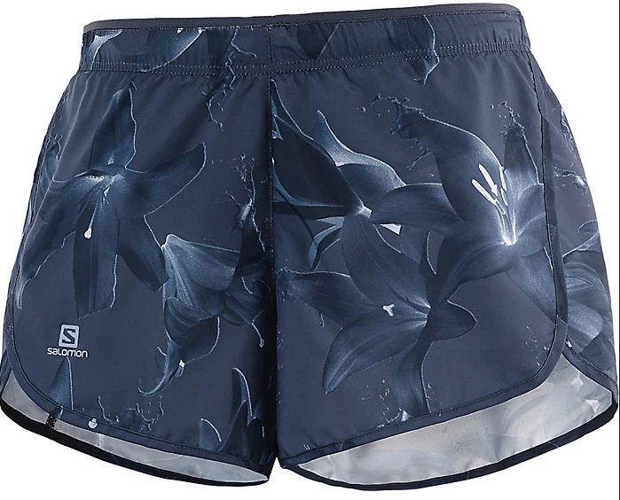 Pantalones cortos de running ágiles medianos Salomon para mujer Foto 3 de 4