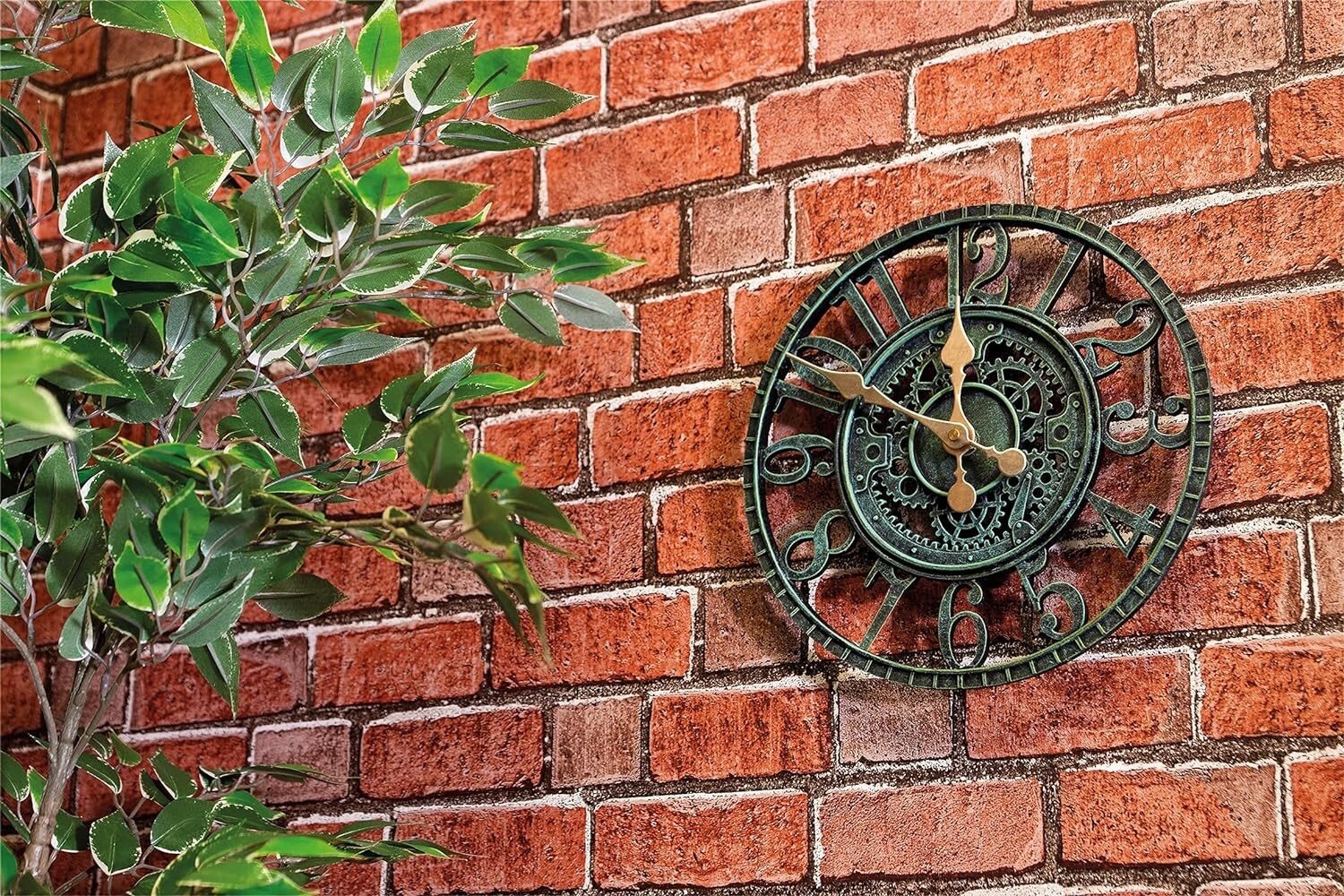 Vintage Open Face Design Weather Resistant Outdoor Clock 300mm / 12" eBay