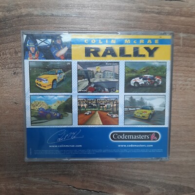 Jeu Colin McRae Rally PC Windows 95 98 simulation voiture de