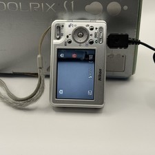 Nikon Coolpix S1 Digital Camera Compact & Stylish Design Tested & Working