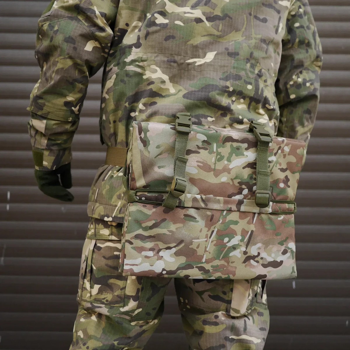 Tapis De Tir Tactique Multicam NIR 40x90cm - Pliable, Waterproof, Fabriqué En Ukraine