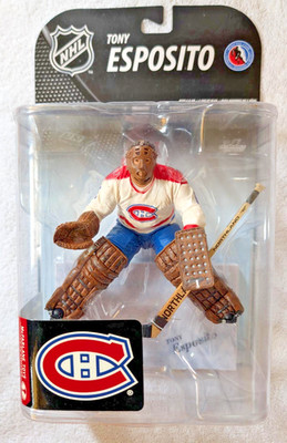 2008 Tony Esposito Montreal Canadiens NHL 19 McFarlane Toys Action Figure - NIB