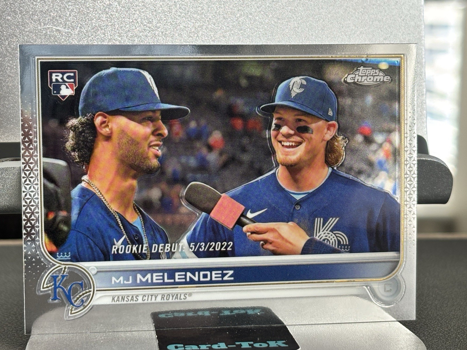 2022 Topps Chrome Update #USC84 Bobby Witt Jr. Bobby Witt Jr., MJ Melendez (RC)