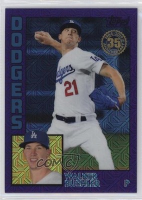 2019 Topps Update Silver Pack Purple 73/75 Walker Buehler #T84U-20 07i7