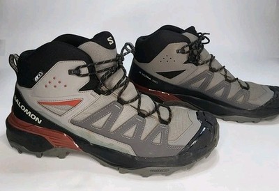 Salomon X Ultra 360 Mid CSWP Waterproof Pewter Grey 474665 Men's Size 13