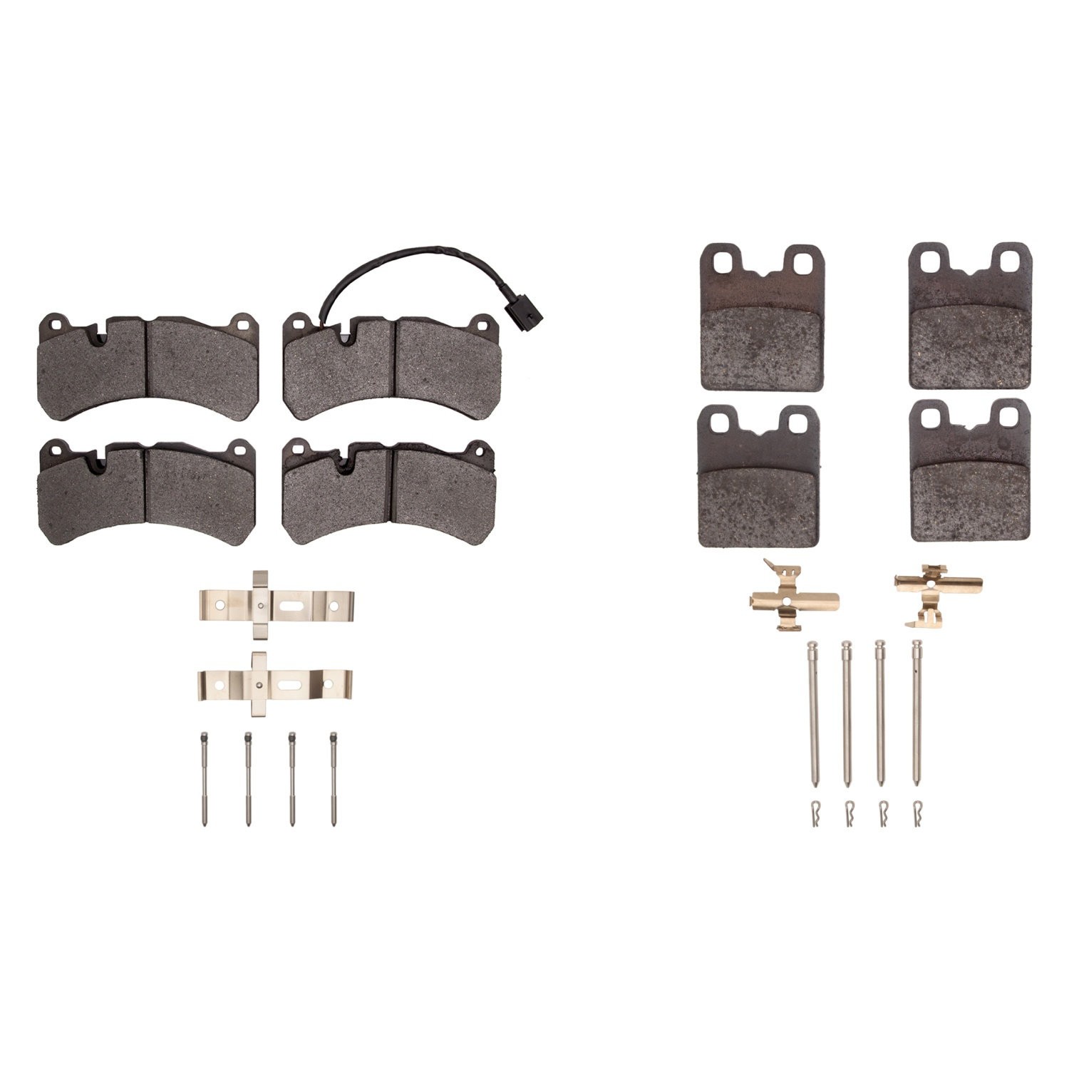 For Maserati Ghibli 17-22 R1 Concepts Optimum OEp Front & Rear Brake Pad Set