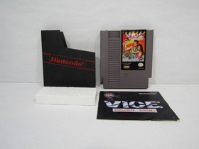 NES Vice Project Doom with Damaged Box & Manual