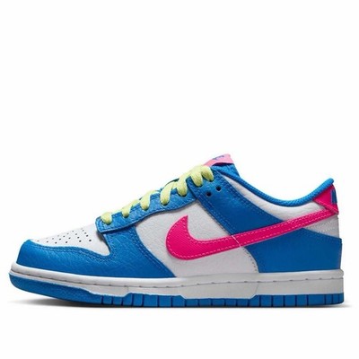 Nike Dunk Low BG Photo Blue Hyper Pink Kids Youth 6.5Y Shoes IB7747-406