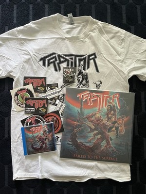 TRAITOR - Exiled To The Surface -  ltd. BLUE Vinyl LP /Gold Pin - Thrash Metal