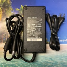 Lot of 5 OEM DELL 180W Laptop Power Adapters - HA180PM180/LA180PM180/DA180PM111