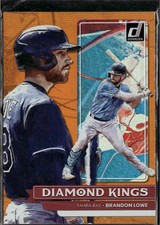 2022 Donruss #1 Brandon Lowe Holo Orange