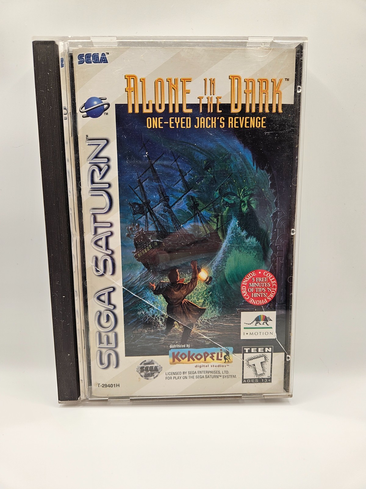 Alone in the Dark: One-Eyed Jack's Revenge (Sega Saturn, 1996) tested working