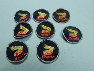 NOS HONDA 1960S JACKET PATCHES T-SHIRT DREAM CL77 CB450 CB750 SANDCAST CUB CA77