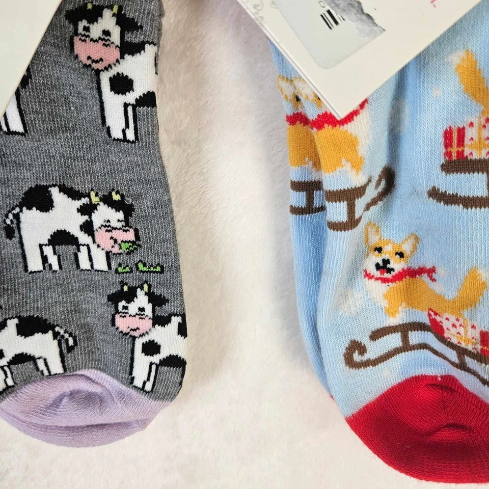 Calcetines Xhilaration 6pk Surtidos Corte Bajo Mujer Talla 4-10 Foto 3 de 4