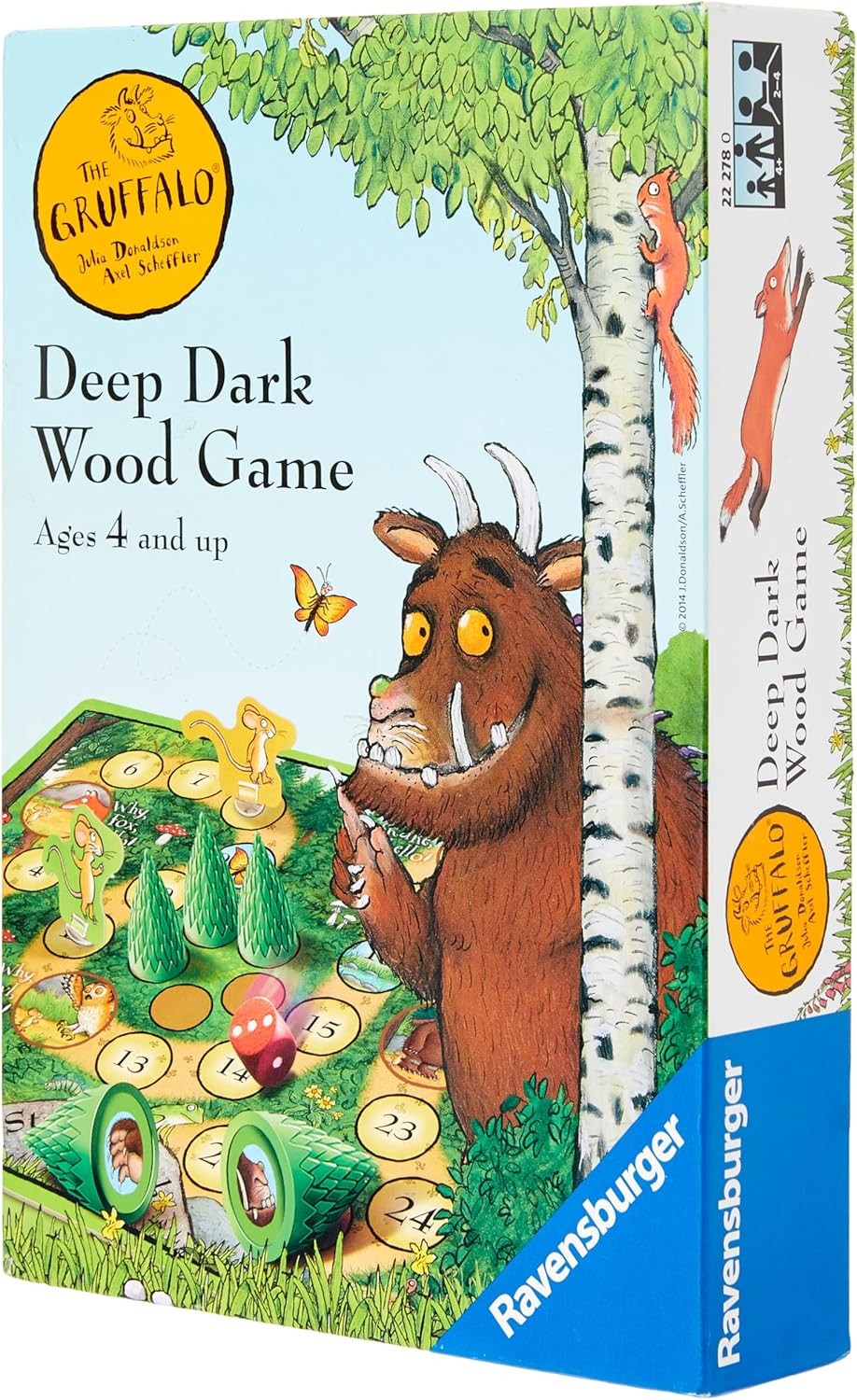 Ravensburger The Gruffalo Deep Dark Wood Board Game for Kids Age 4 Years and Up