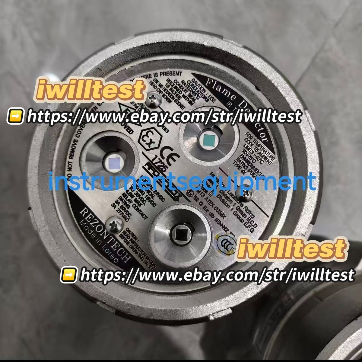 1PcS REZONTECH RFD-3000X flame detector Fedex/ups/dhl | eBay
