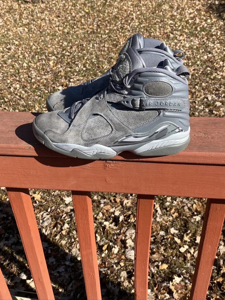 Jordan 8 Cool Grey Size 8 - Image 3 of 4