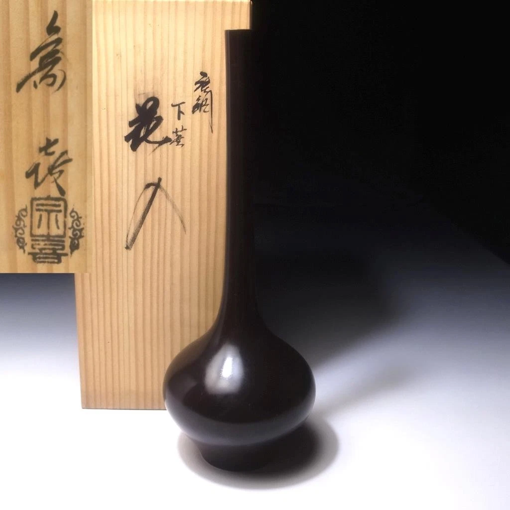 铜日本古董花瓶| eBay