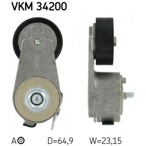 Spannrolle, Keilrippenriemen Skf VKM34200 FüR Ford Galaxy-image