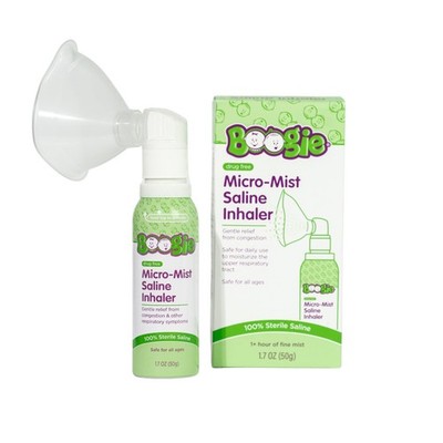 Micro-Mist Saline Inhaler, Baby Nose Congestion Relief, Nasal Spray for Kids,...