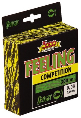 Sensas Feeling Competition 50m Angelschnur Monofil Rotauge Brasse Rotfeder
