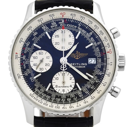 BREITLING Old Navi Timer A13322 Automatic Black Dial Men