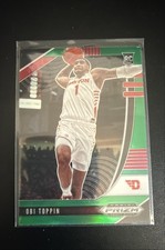 2020-21 Panini Prizm Draft Picks - Obi Toppin #7 Green Prizm (RC)