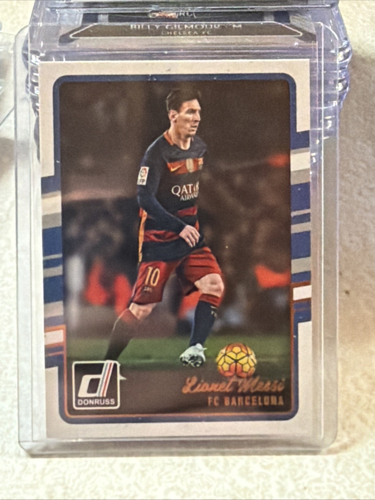 2016-17 Panini Donruss Holographic Lionel Messi #29‼️World Cup Champ🏆
