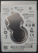 Seagate Mobile 1TB, Internal, 5400 RPM, 2.5" (ST1000LM035) Hard Drive